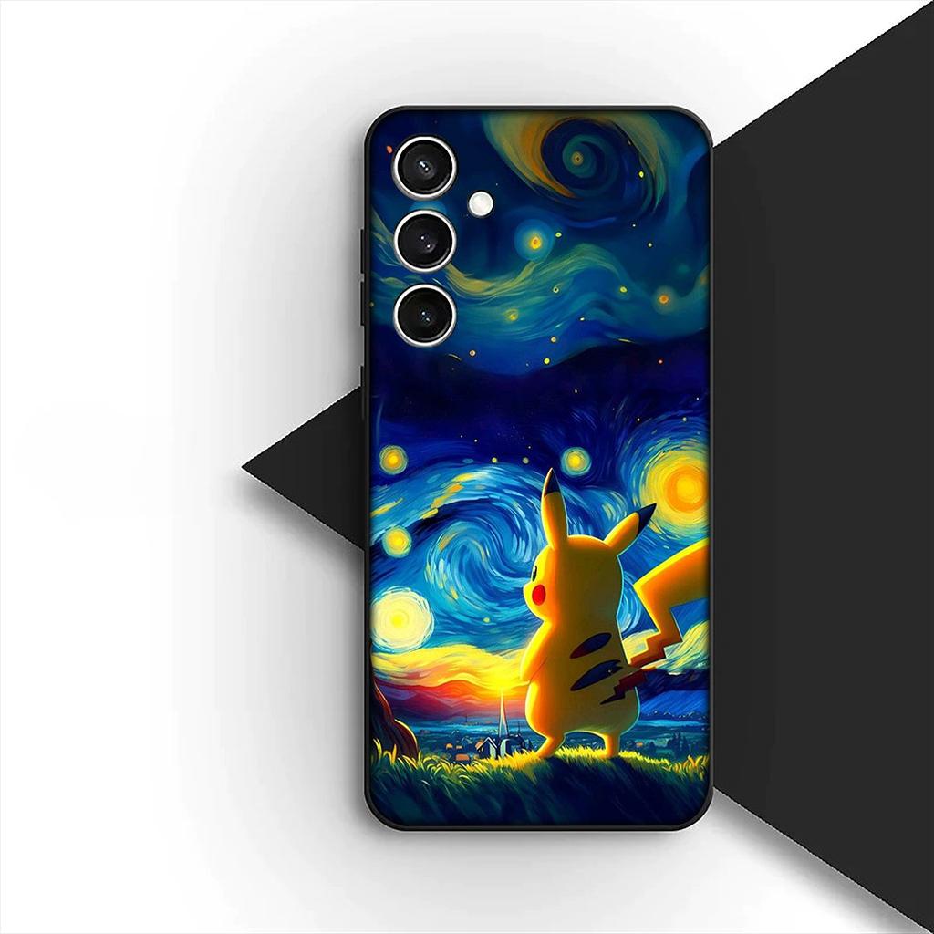 Casing for OPPO A80 A18 A16 A40 A17 A15 A38 A78 A79 A54 A57 A12 A60 4G 5G Phone Cover Soft Case P-Pokemons GO Gengar P-Pikachus