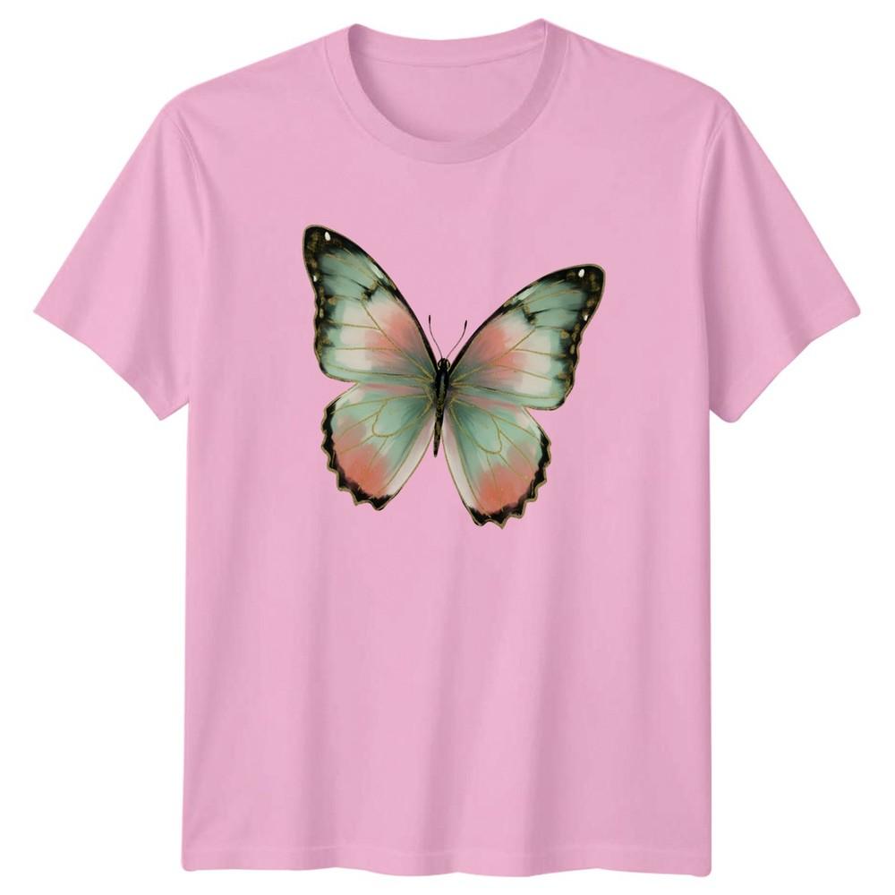 Beautiful Butterfly Unisexs TShirt Spring Garden Gift For Her