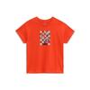 Drop Shoulder Sleeve T Shirt Women's Red VN0A5JGMCUD