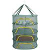 4/6 Layer Folding Food Herbs Drying Net Drying Rack Breathable Hanging Mesh Basket Flowers Buds Plants Flowers Buds Dryer
