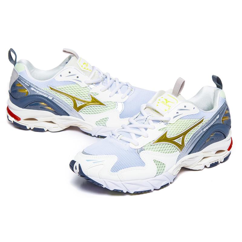 Mizuno Wave Rider 10 'Silver Cloud Sunstruck' Sneakers D1GA331201