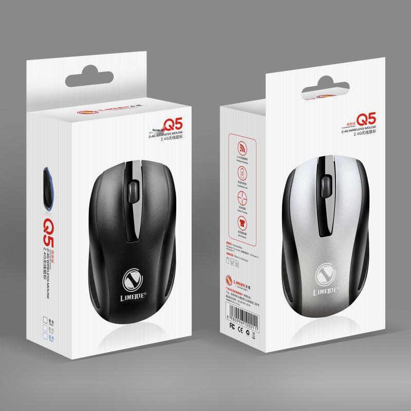 LiMei Q5 2.4G Wireless Cute Mouse for Women - Business & Office Universal Mouse for Notebooks & Computers