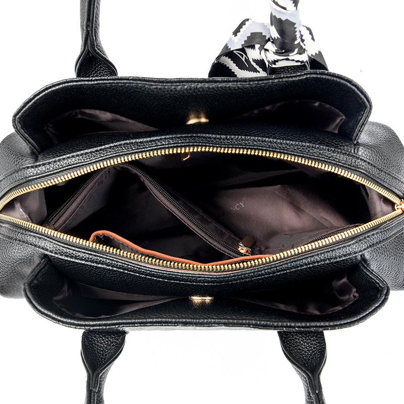 Large-capacity Bag Embossed Crossbody Tote Bag Boston Bag Ladies' Handbag