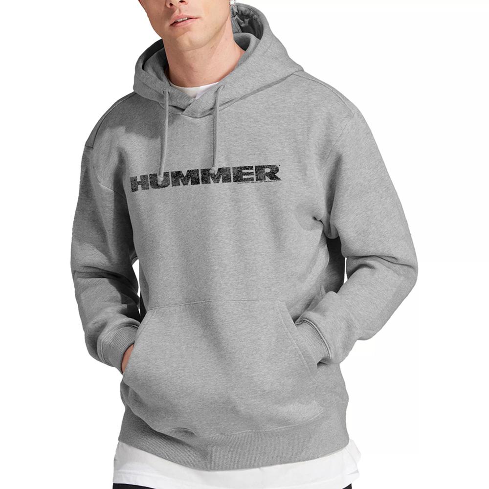 Hummer Unisex Adult Distressed Logo Hoodie