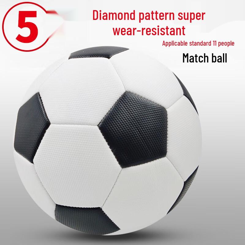 SHXI Machine-Stitched PVC Training Football (2-Pack)