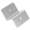 4 Sets Solar Panel Z Bracket Aluminium Alloy Installation Accessory for Car RV Yacht Ship