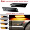 2pcs Dynamic Yellow Fender Lights, Compatible with BMW 3/5/7 Series E32, E34, E36 (1990-1996)