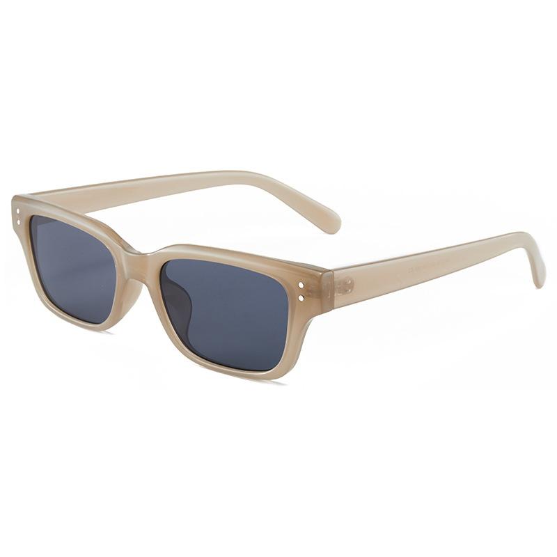 Retro Personalized Women'S Sunglasses Uv Protection Trend Square Glasses Fashion Versatile Sunglasses Men