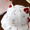 Cute Baby Sun Hat Spring Autumn Thin Breathable Adjustable Fisherman Cap for Boys Girls Infant UV Protection Headwear
