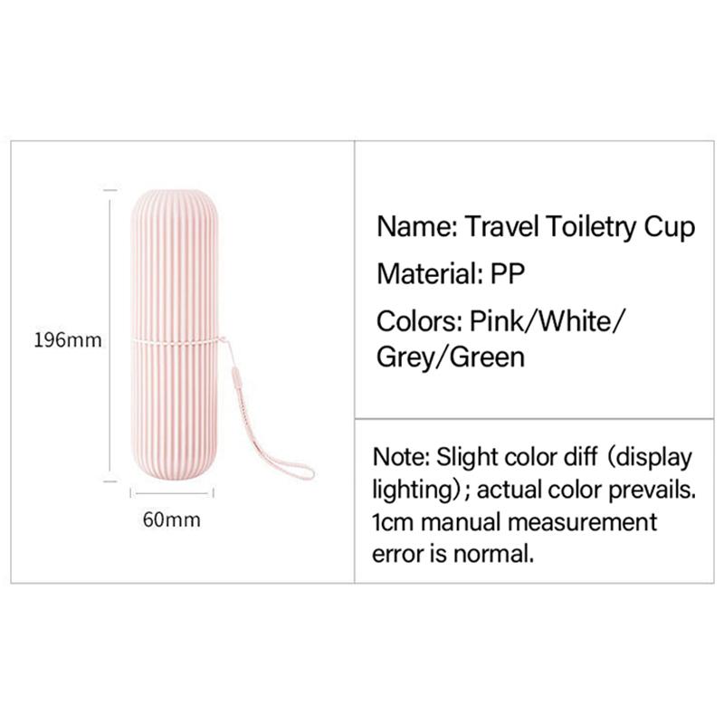 1pc Portable Travel Toothbrush Toothpaste Storage Box Protector Cover for Bathroom Toothpaste Holder Organizer LXYJSN02