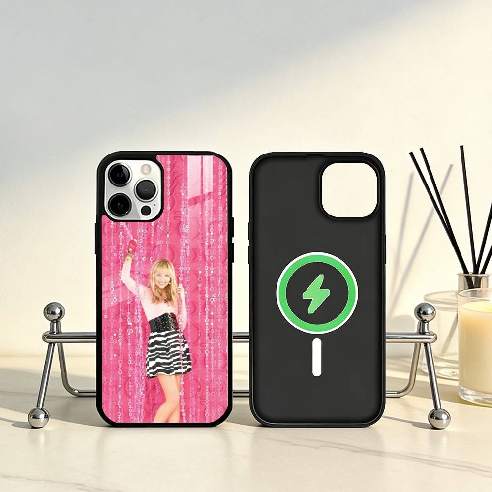 FUNNY H-HannahS M-Montana Phone Case For iPhone17,16,15,14,13,12,11 Plus,Pro Max Magnetic For Magsafe Wireless Charging