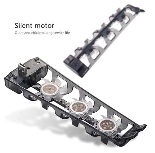 PS5 Cooling Fan, Triple Fan, Cooling Stand for PlayStation 5 (Disc/Digital Edition), USB Powered, with Switch and LED Indicator, Charging Only USB Por