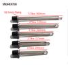 SNDHEATER 220V Tri Clamp Electric Water Heating Element 1.5KW 4.5KW 5.5KW Heater Resistance with Coupling and Cap for Brewing