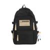 Schoolbag backpack female canvas backpack trendy simple Korean version junior high school student schoolbag wholesale casual versatile