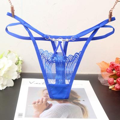 Sexy Vystřižená perspektiva Tanga Dámské Kalhotky Dámské spodní prádlo Síťovaná příze T Kalhoty G-String KL98