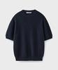 Beulaendideu Hard Twist Holiday Round Knit [Navy]