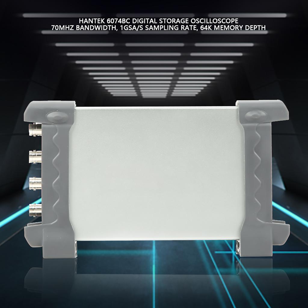 6074BC PC USB 4CH Digital Storage Oscilloscope 70MHz 1GSa S 64K