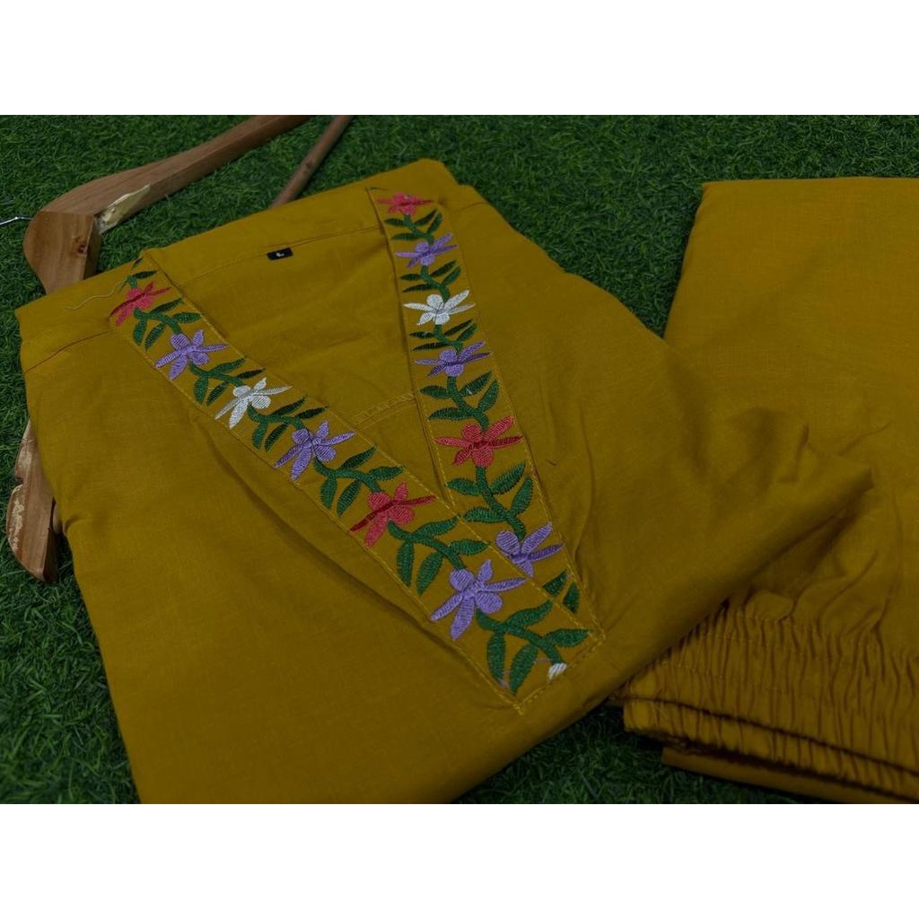 Women Office Wear Aline Kurti Cord Set Indian Designer Ethnic Kurta Palazzo Set