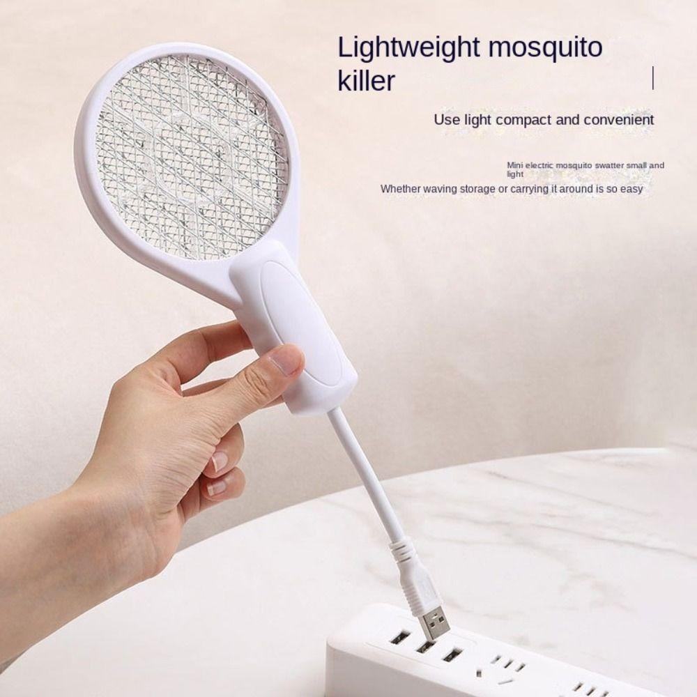 

Mini Fly Bug Zapper USB Insect Racket Pest Control Mosquito Killing Lamp Home