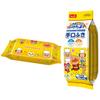 LEC Anpanman 99% Pure Water Hand and Mouth Wipes, Mesh Sheets (10 Sheets X 3 Packs), Made In Japan, Hypoallergenic