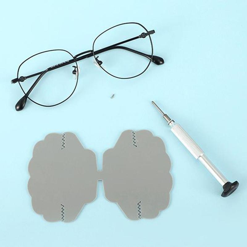 Double-Sided Silicone Glasses Lens Cover Protect Lens Scratch-Resistant Anti-Wear For Repairing Eyeglasses And Protecting Lenses
