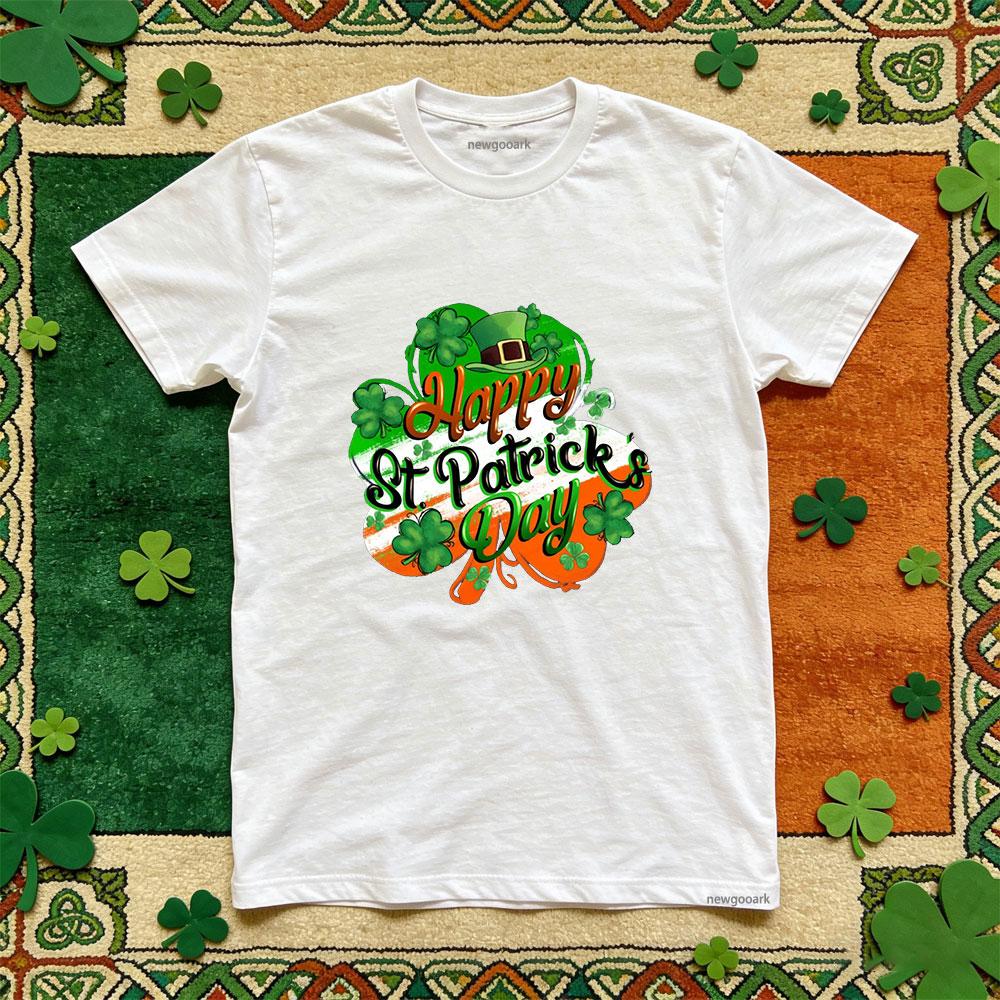 

St Patricks Day festival graphic t shirts Women green lucky Irish cotton Casual funny Unisex Adult Party tee S