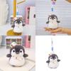 Plush Penguin Bag Charm With Soft Short Pile For Kids Gift