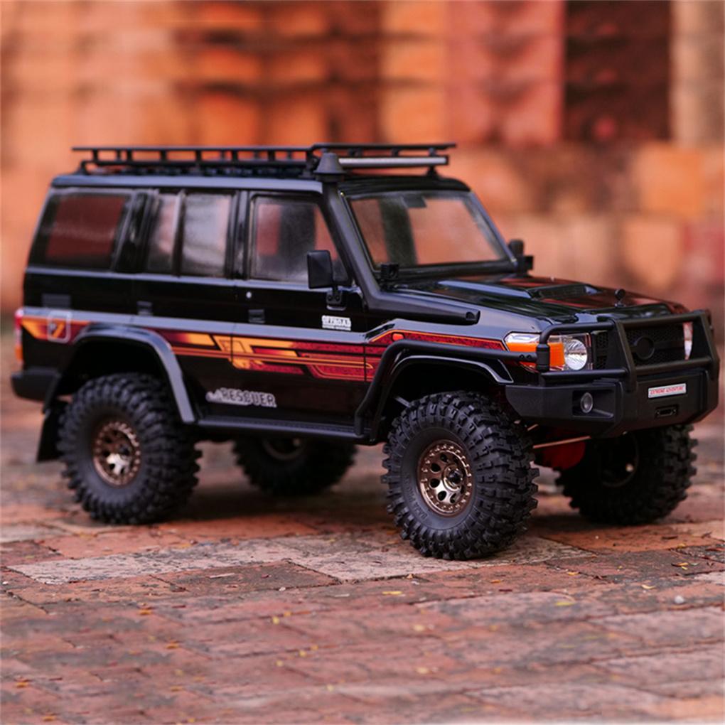 1/10 RGT EX86190 RC Cars Off-Road Vehicle Rescuer Lc76 8 Channel 4WD Crawler Rock Buggy RTR 2.4GHZ 2Speed Shift Off-road