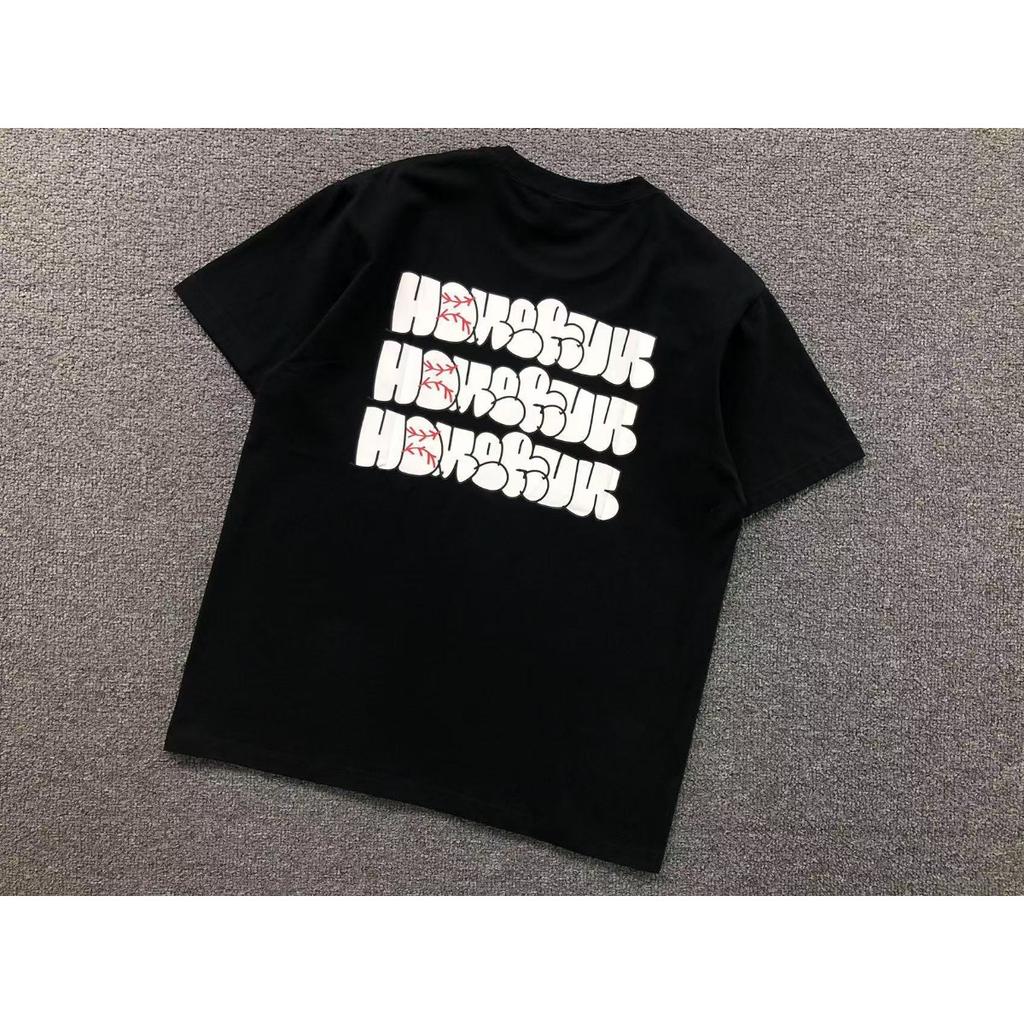 RogueWave Pure Cotton Harajuku Streetwear American Fashion T-shirt Short-sleeved Kpop Top Y2k Clothing