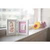 Cadre photo - Pearhead - Empreinte de Bébé - Bois blanc - Argile non toxique - 1 photo