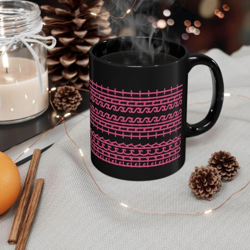 Funny Coffee Mugs Black11oz, Hidden  Mug, Gift For Coworkers & Work Besties, Coffee Lover Gift For Friends - Family - Coworkers