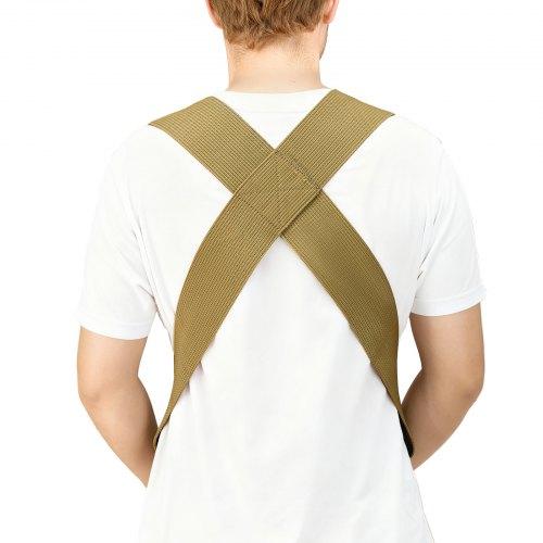 VEVOR Moving Straps, Supports up to 453.6 kg, 2-Person Lifting and Moving System with 2 Harness Straps & 1 Load-bearing Strap