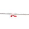 Multi-style Stainless Steel Waterproof Non Tarnish Jewelry Chains for DIY Necklace Bracelet Making Fashion Accessories Roll