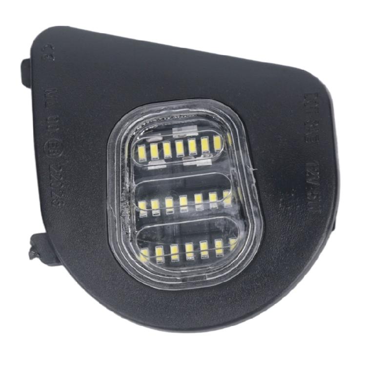 Vehicle Mirror Lighting Repair Assembly, Exterior Puddle Light with Grouped LED Array, Clear Lens and Original Connection Fit