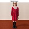 MiniPeace Girls' A-line Suspender Dress