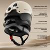 Electric Car Helmet Summer Unisex Battery Car Hard Hat Motorcycle Sun Protection Half Helmet