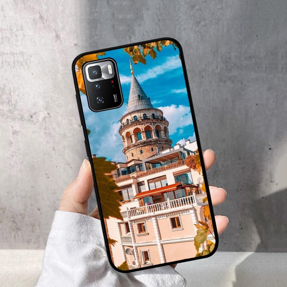 Turkey Istanbul Scenery Phone Case For Redmi Note 4 X 5 A 6 7 8 Pro T 9 Pro 9S 10 Pro 11 Pro 11S 11Epro PocoM3pro