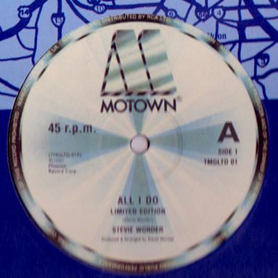 

12inch Record STEVIE WONDER - All I Do TMGLTD01 MOTOWN UK Soul/Funk Used