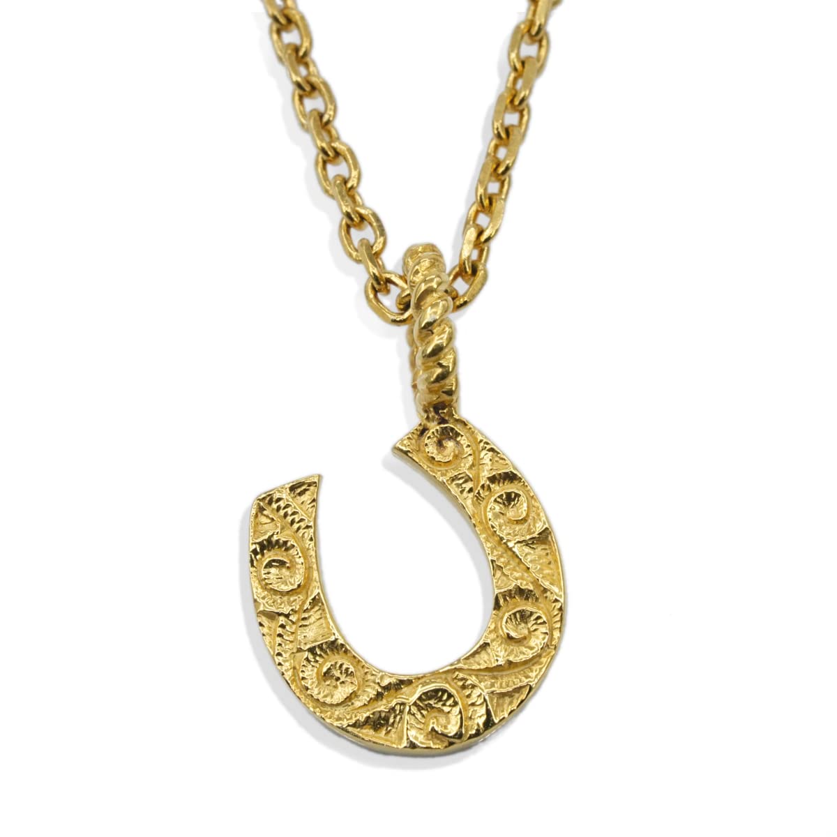 

[SANT BOLEN] Гавайское ювелирное изделие в виде подковы, Стерлинговое серебро 925 пробы, 24-каратное золото, Дизайн подковы, Мужское и женское