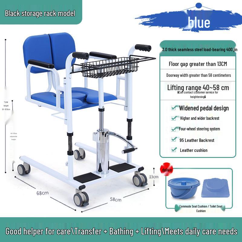 Home Use Hydraulic Lift for Elderly and Bedridden Patient Transfer