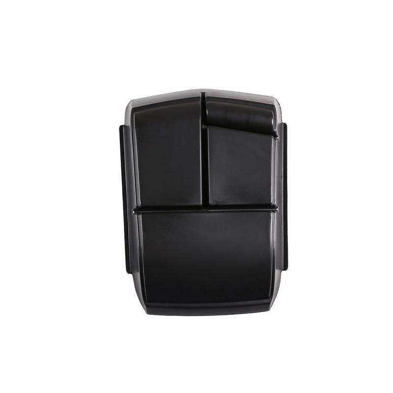 For Cadillac XT5 2016- XT6 -23 ABS Flocked Car Center Console Bottom Organizer Storage Box Storage Tray Car Accessories