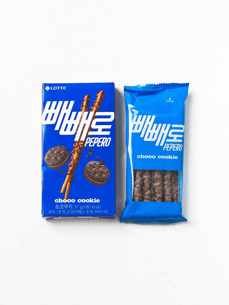 Lotte Choco Cookie Pepero Stick Biscuit 37g 1ea
