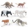 Wild Animal Pvc Model Set With Static Animal Figurines For Collector Display