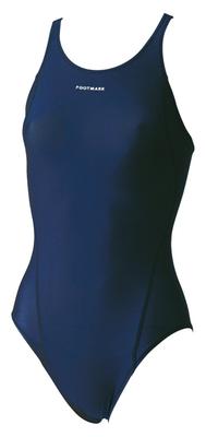 FATO DE BANHO ESCOLAR DE FITNESS FOOTMARK Smile Swim Series Inteiro 101568 Marinho 4G Feminino (08)