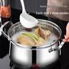 Yingbai 316 Stainless Steel Multi-Function Steamer & Soup Pot