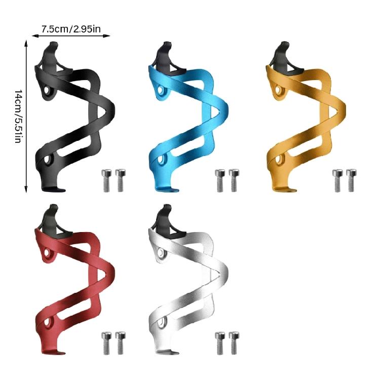Light Weight Bike Bottles Cage Aluminum Alloy Bicycles Drink Mount Rack Cyclings Bottles Holder Water Bottles Bracket