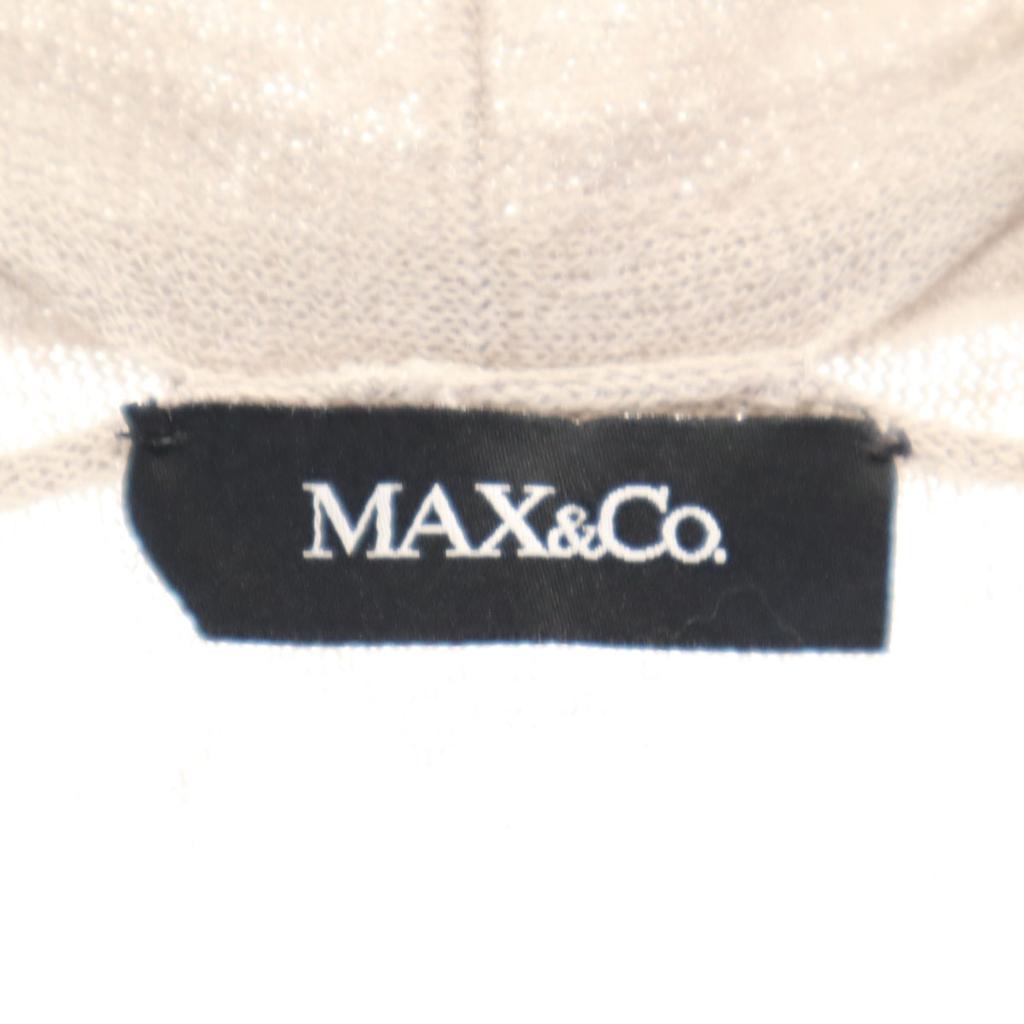 MAX&CO Long Sleeve Long Cardigan S Light Gray Women Used