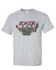 Joker T-shirt Cigarette Rolling Papers Retro 70's 80's Classic Fit Graphic Tee