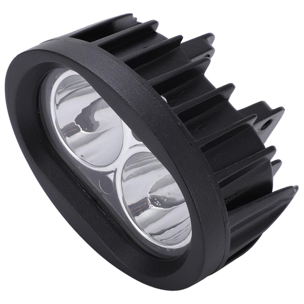 4in 20W LED Dual Head Driving Light Spotlight Fog Lamp for Car Truck ATV Boat Motorcycle Black