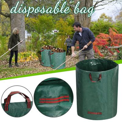 PP Fa+llen Leaf Bag Garden Storage Bag Garden Plant Leaf Collecting Trash Bag